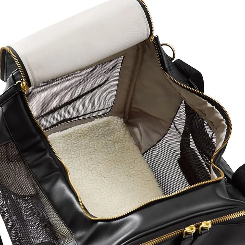 NEW Mark & Graham Pet Dog Cat Travel Carrier Bag Tote TSA Approved